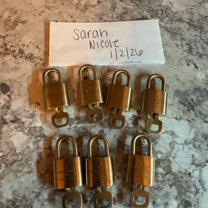 Louis Vuitton Gold Padlocks